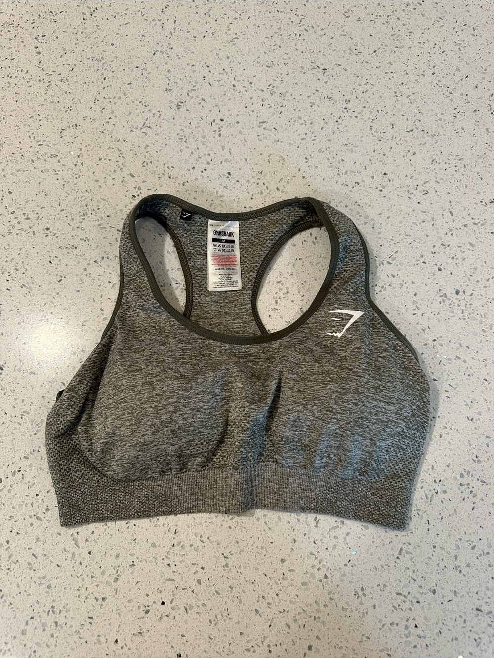 Gymshark Seamless Sports Bra - Green
